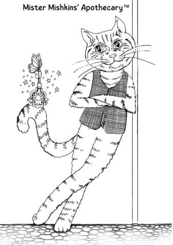 Mister Mishkins colour sheet - Mister Mishkins' Apothecary